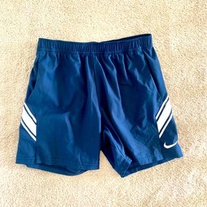 Nike, medium, blue shorts!